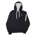PUMA Mens Black Hoodie Full Zip M