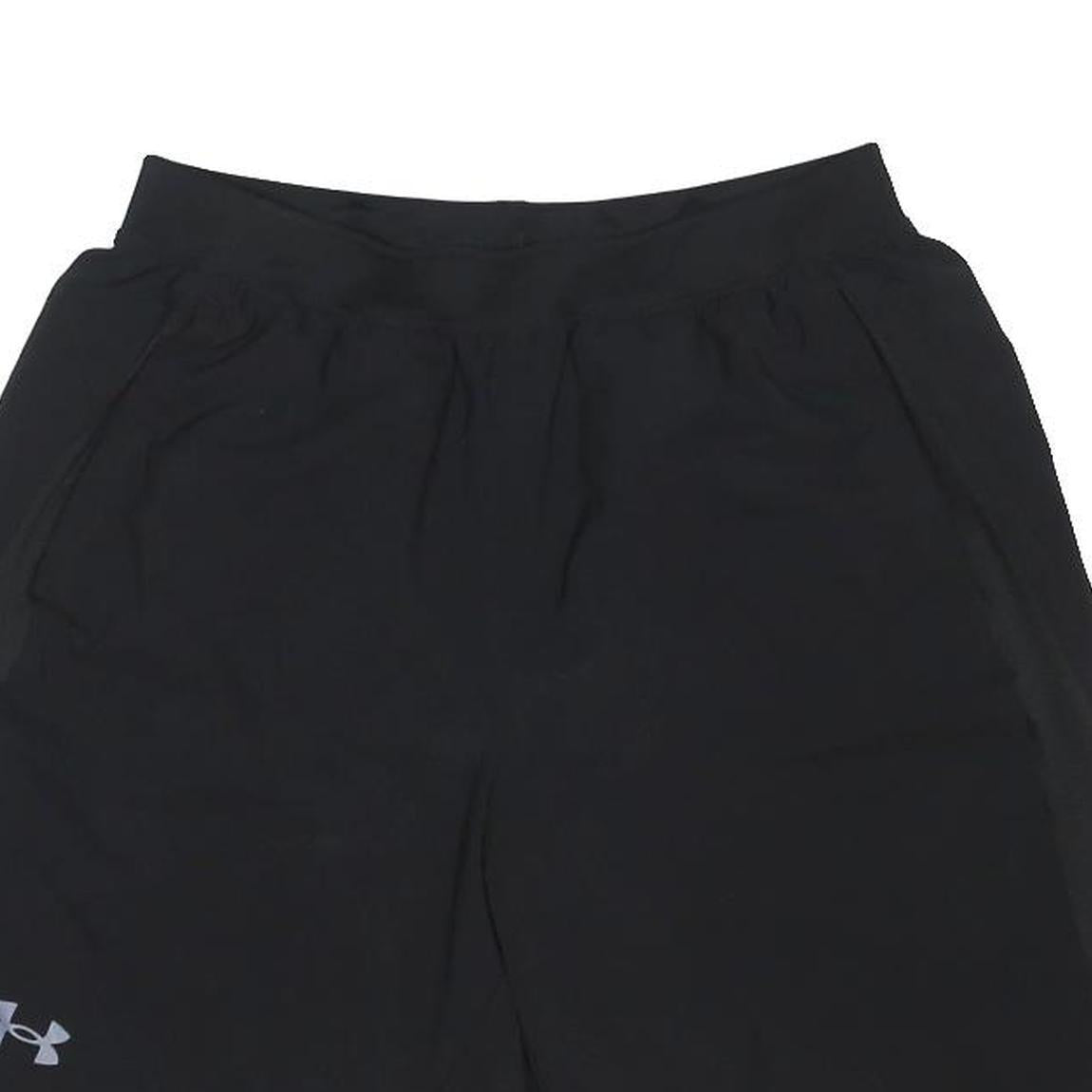 UNDER ARMOUR Mens Black Sports Casual Shorts M W28 Lightweight Polyester Blend