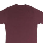 VANS Mens Maroon Crew Neck Graphic T-Shirt M Cotton Blend Casual