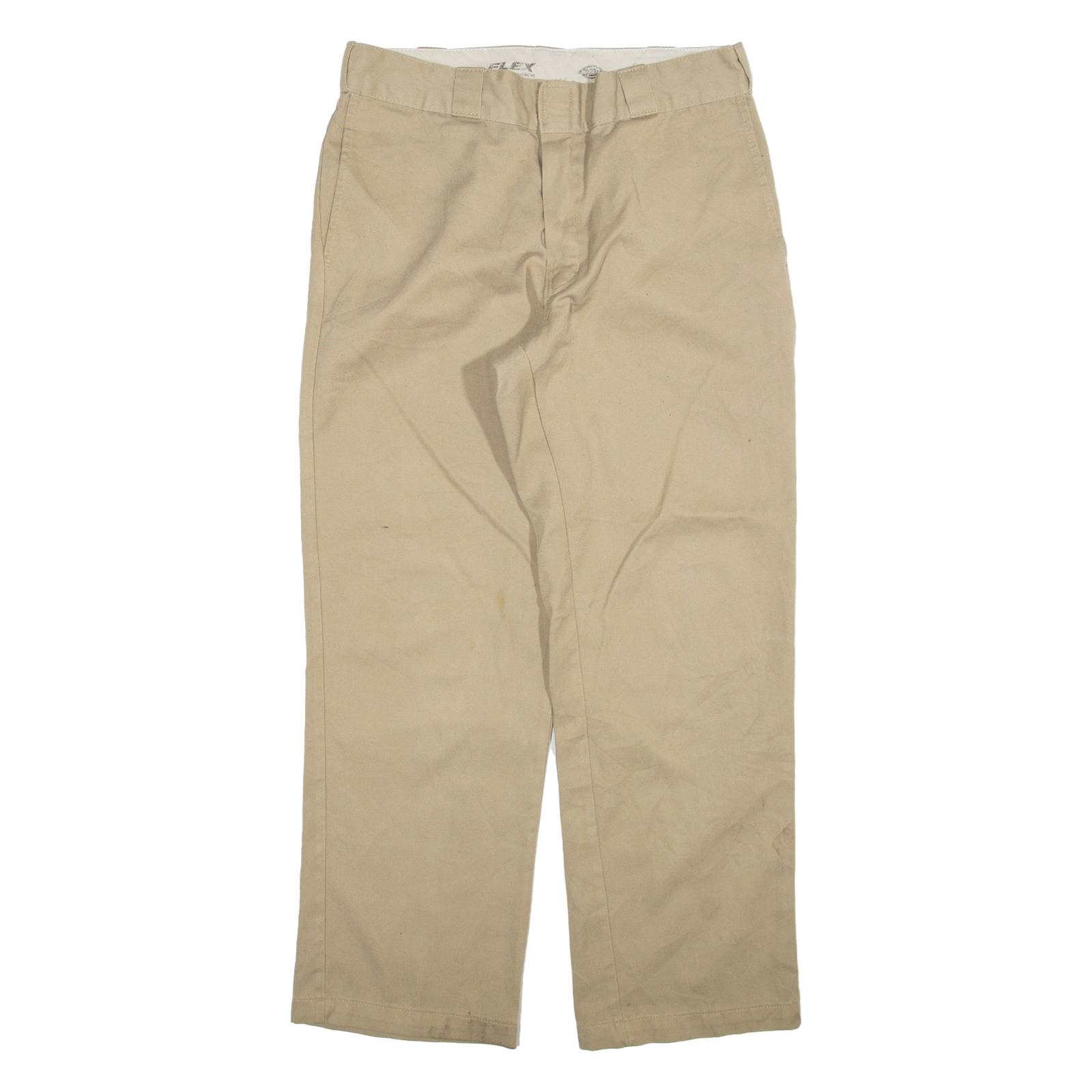 DICKIES 874 Workwear Mens Trousers Beige Regular Straight W31 L28
