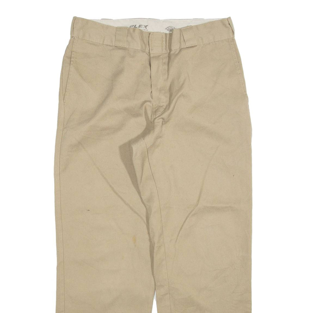 DICKIES 874 Workwear Mens Trousers Beige Regular Straight W31 L28