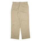 DICKIES 874 Workwear Mens Trousers Beige Regular Straight W31 L28