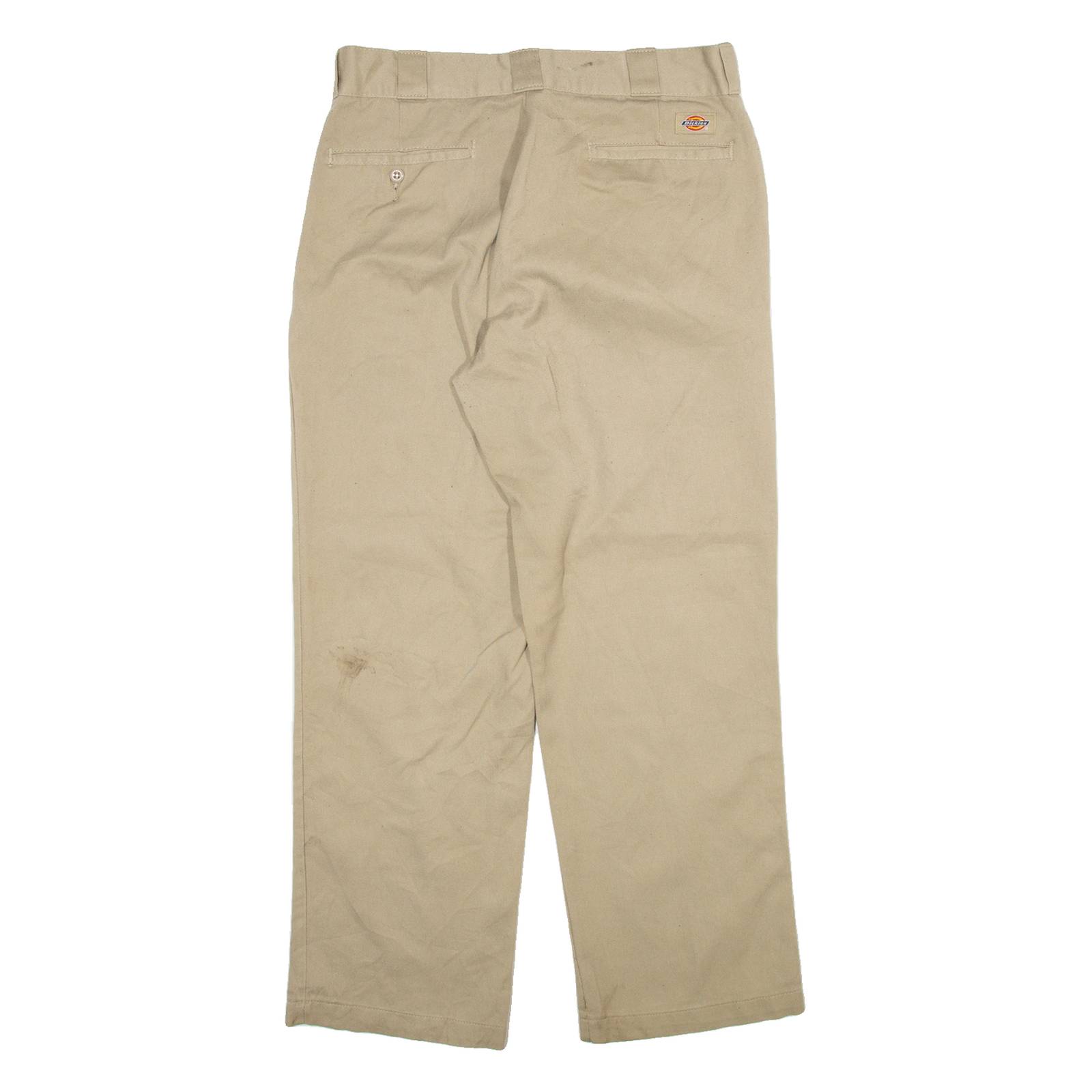 DICKIES 874 Workwear Mens Trousers Beige Regular Straight W31 L28