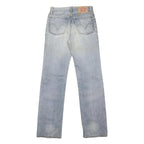 LEVI'S 505 Mens Jeans Blue Regular Straight Denim Medium W28 L32 Classic Fit Zip