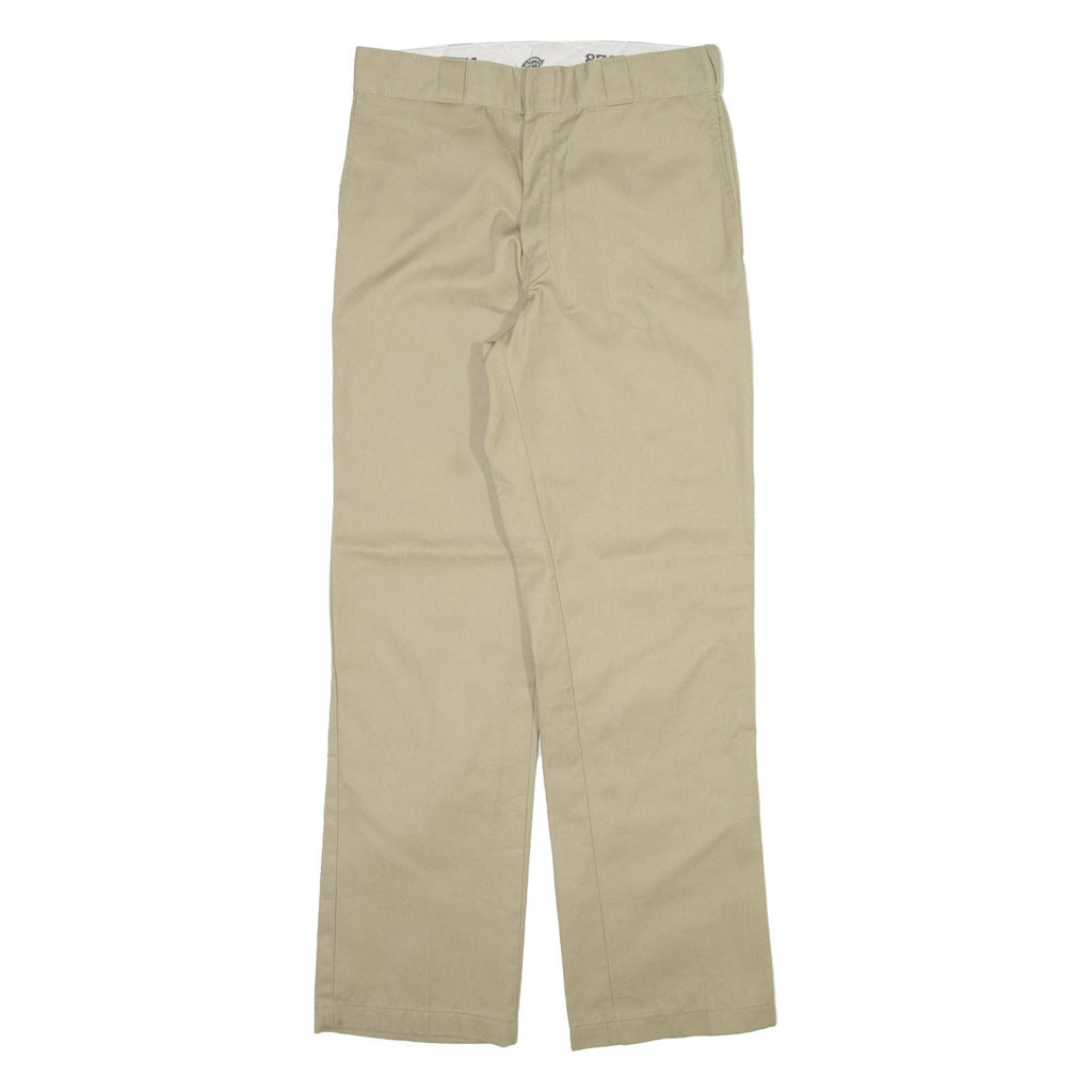 DICKIES 874 Workwear Mens Trousers Beige Regular Straight W30 L31