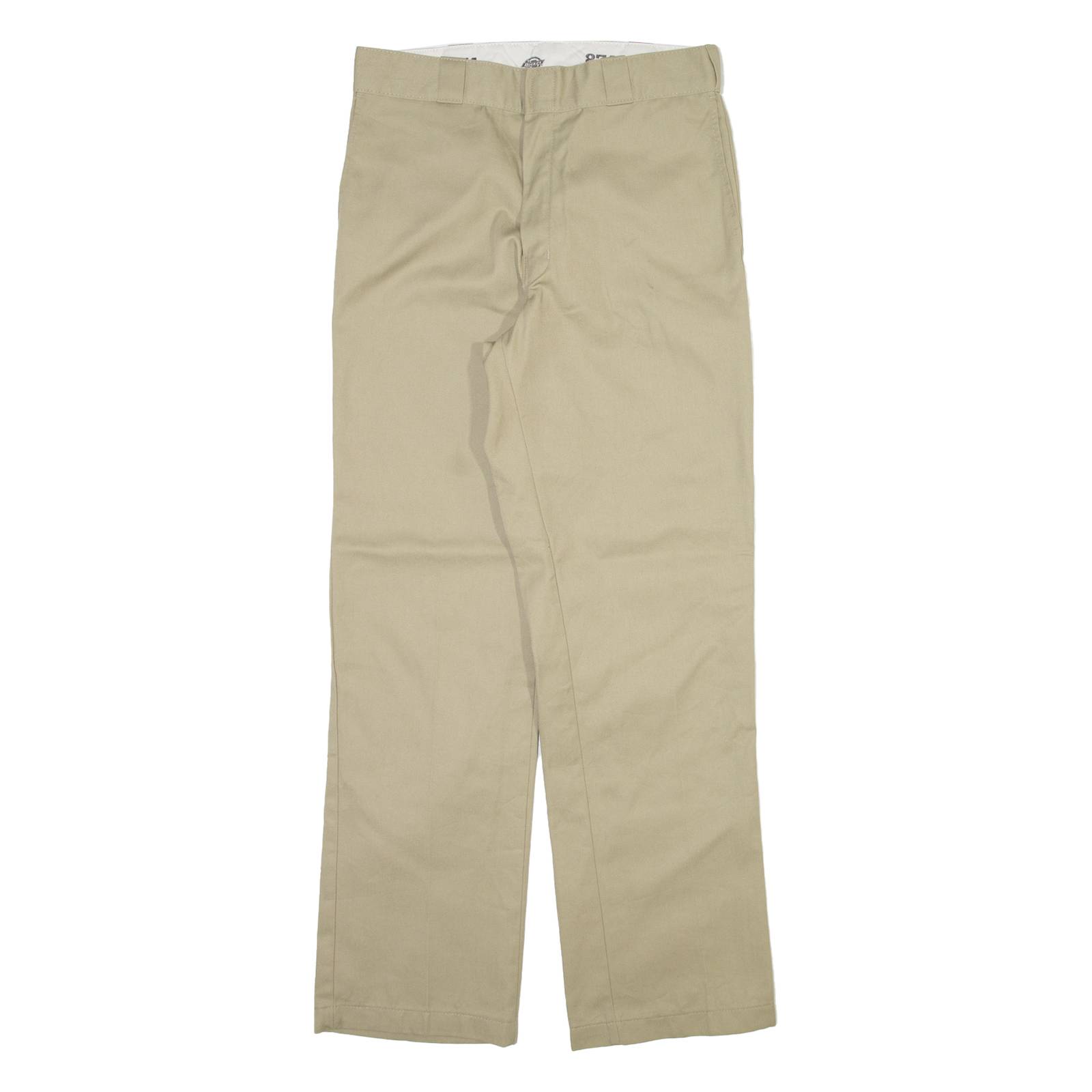 DICKIES 874 Workwear Mens Trousers Beige Regular Straight W30 L31