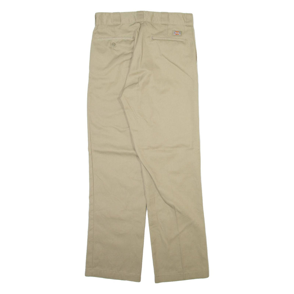 DICKIES 874 Workwear Mens Trousers Beige Regular Straight W30 L31