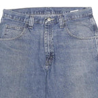 DICKIES Mens Denim Blue Carpenter Shorts XL W33 Utility Casual Workwear