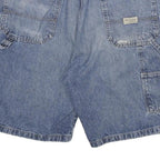 DICKIES Mens Denim Blue Carpenter Shorts XL W33 Utility Casual Workwear