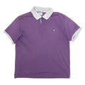 CHAMPION Mens Polo Shirt Purple L