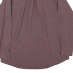 TOMMY HILFIGER Mens Red & Blue Checked Shirt XL Classic Button Down Cotton Blend