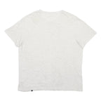 ANIMAL Mens White Graphic T-Shirt XL Cotton Blend Short Sleeve Crew Neck Casual