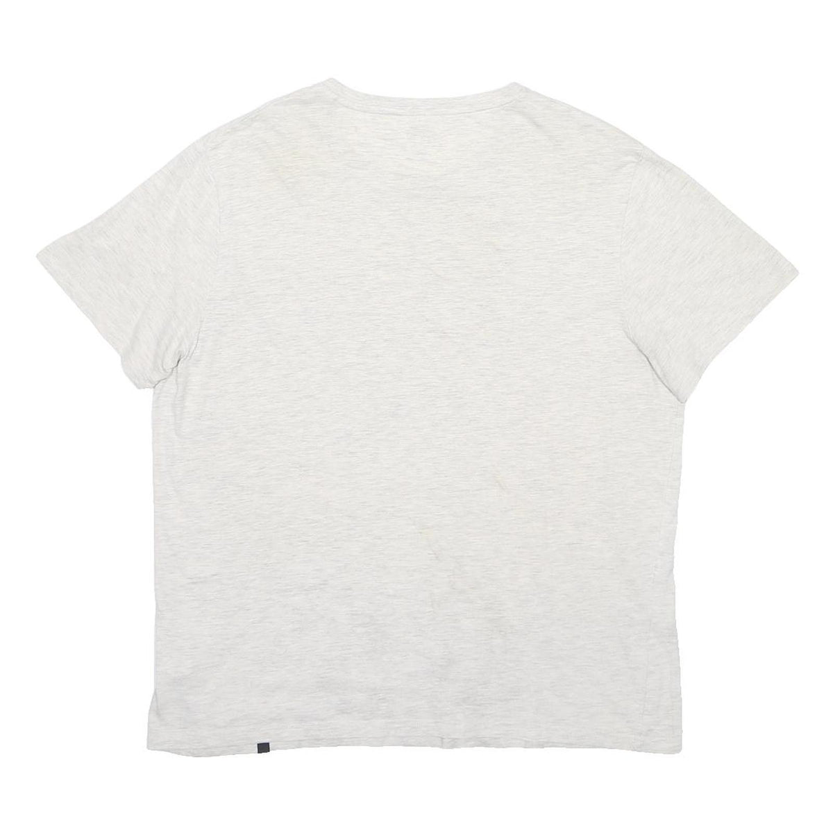 ANIMAL Mens White Graphic T-Shirt XL Cotton Blend Short Sleeve Crew Neck Casual