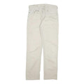 LEVI'S 514 Mens Jeans Slim Straight Denim Beige W31 L32 Classic Cotton Blend