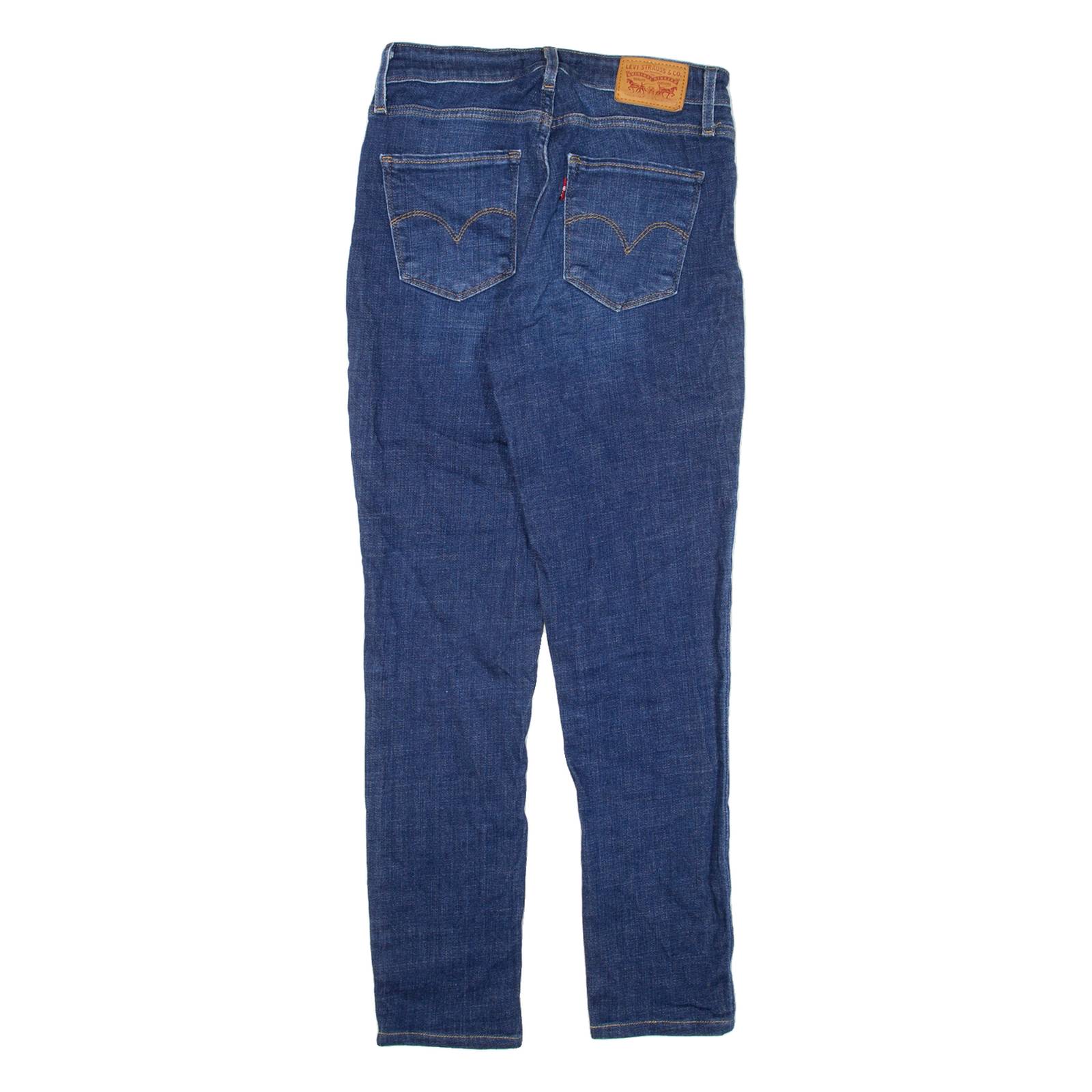 LEVI'S 721 High Rise Womens Jeans Blue Slim Skinny W25 L26