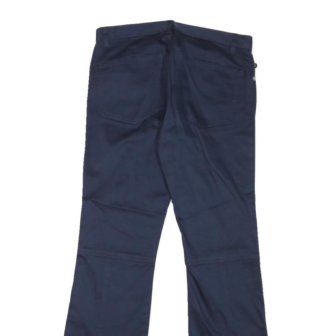 RALPH LAUREN POLO JEANS COMPANY Womens Cotton Blend Navy Regular Bootcut