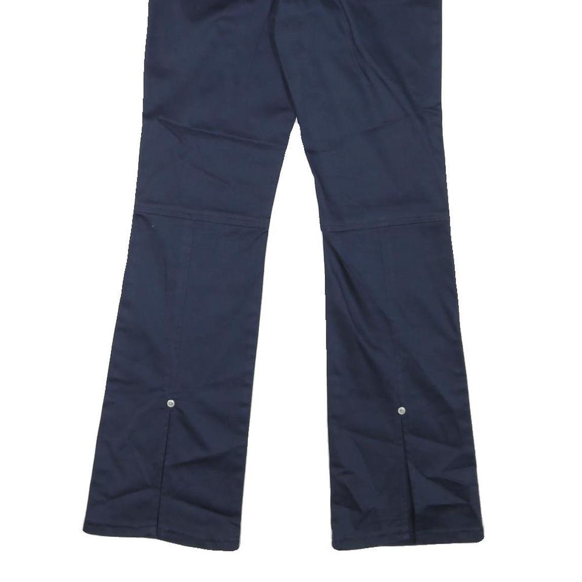 RALPH LAUREN POLO JEANS COMPANY Womens Cotton Blend Navy Regular Bootcut