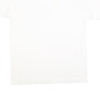 ONEITA Mens White & Beige San Antonio Graphic T-Shirt L Short Sleeve Crew Neck