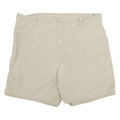 CARHARTT Mens Shorts Beige XL W35 Cotton Blend Casual Workwear Pockets