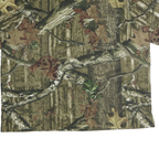 MOSSY OAK Mens Green Camo Graphic T-Shirt M Short Sleeve Crew Neck Cotton