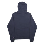 CHAMPION Mens Navy Hoodie S Cotton Blend Pullover Drawstring Hooded Sweatshirt