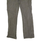 DICKIES Mens Cotton Blend Regular Fit Brown Trousers W38 L33 Workwear Utility