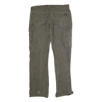 DICKIES Mens Cotton Blend Regular Fit Brown Trousers W38 L33 Workwear Utility