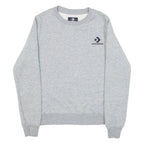 CONVERSE Womens Sweatshirt Grey S