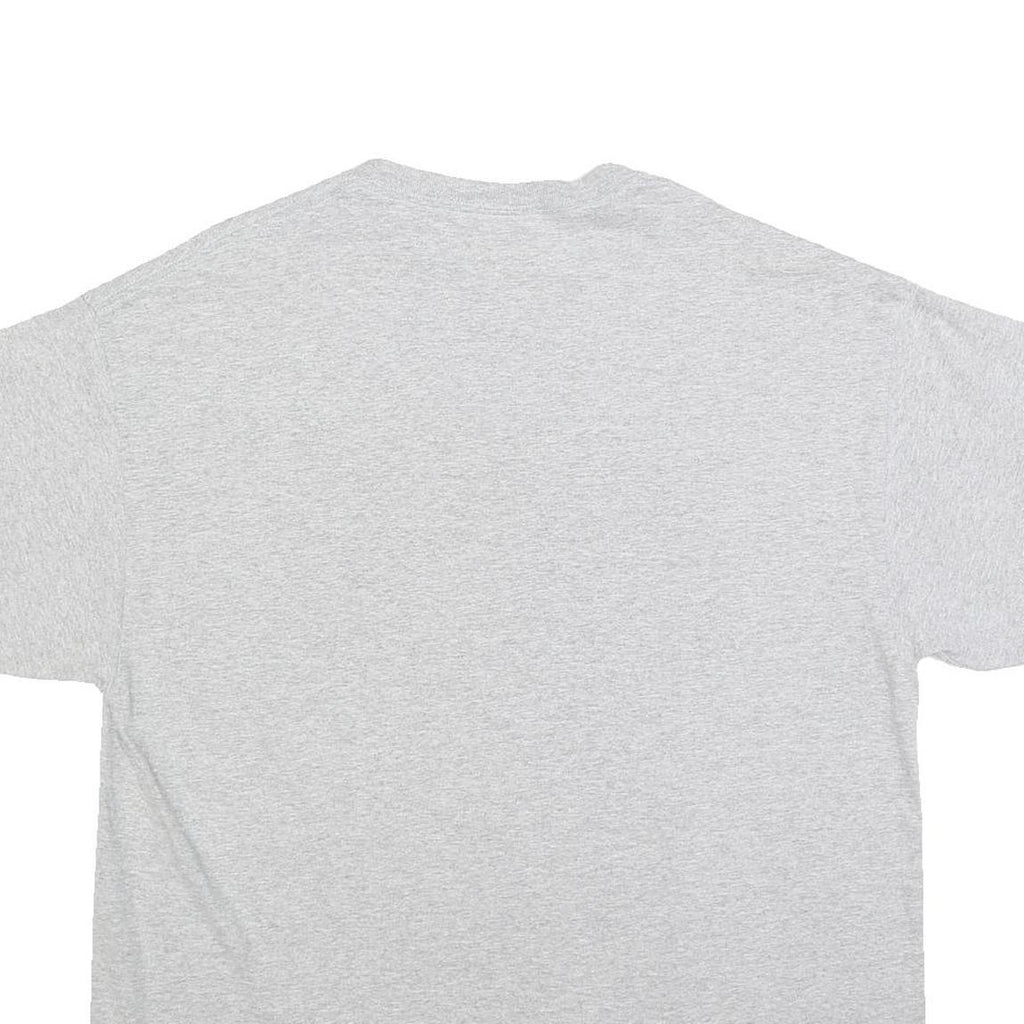 Mens Grey The Lambeau Leap Cotton Blend Graphic T-Shirt XL Short Sleeve Crew