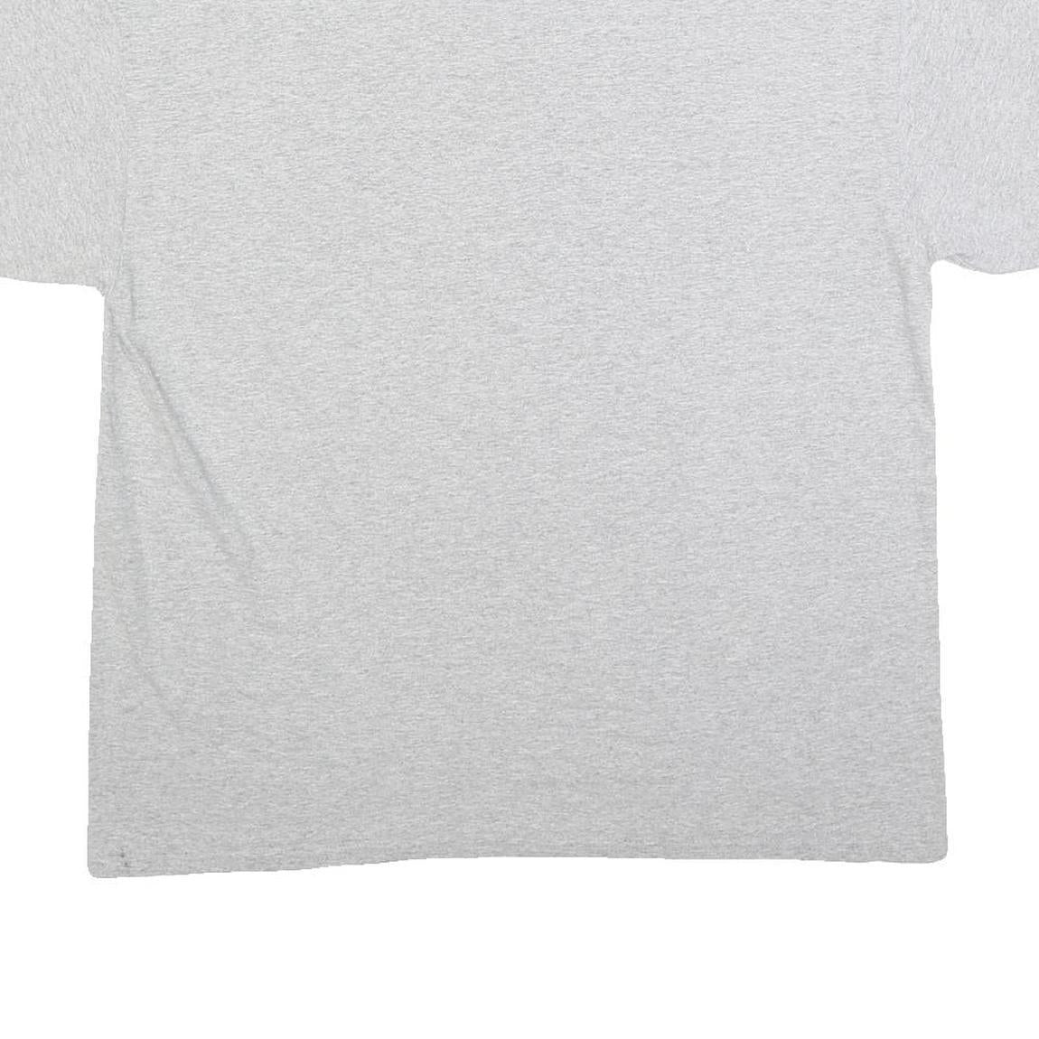 Mens Grey The Lambeau Leap Cotton Blend Graphic T-Shirt XL Short Sleeve Crew