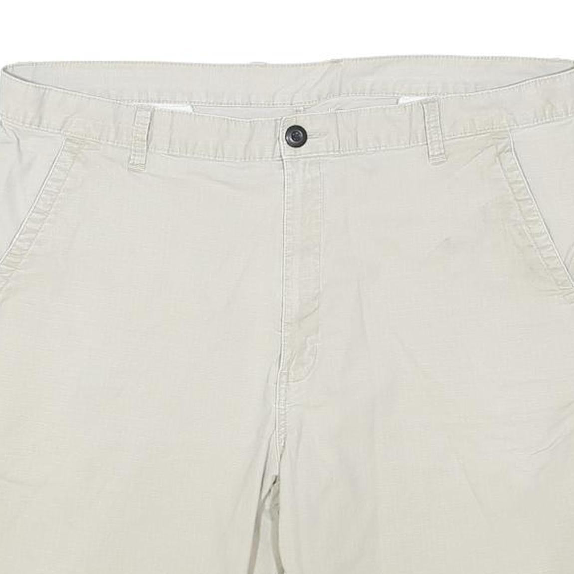 DICKIES Mens Shorts Beige Casual Plain L W38 Workwear Durable