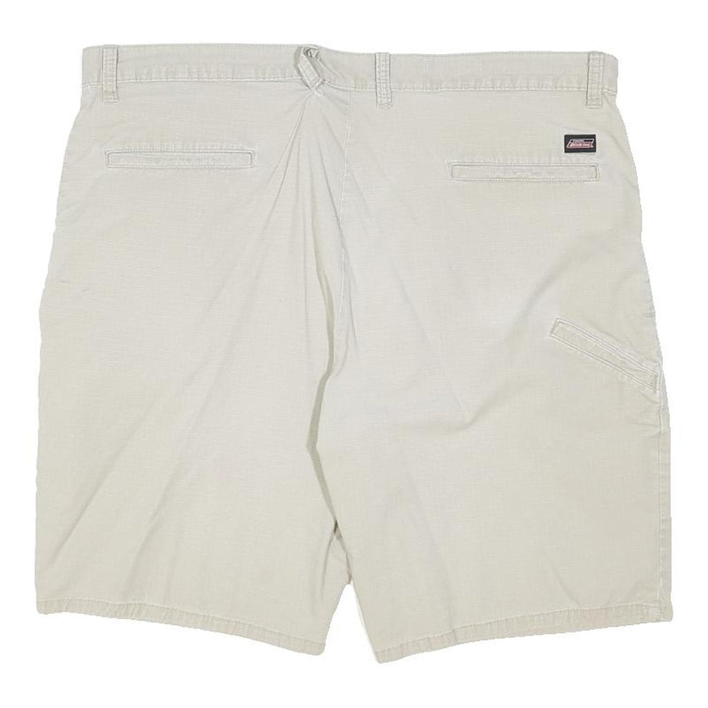 DICKIES Mens Shorts Beige Casual Plain L W38 Workwear Durable