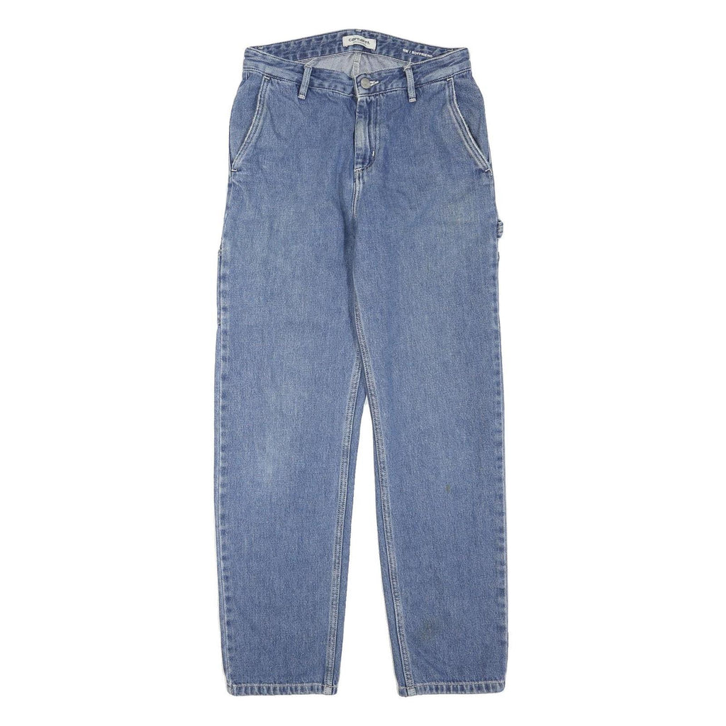 CARHARTT Womens Jeans Blue Regular Boyfriend Denim Medium W28 L28 Workwear