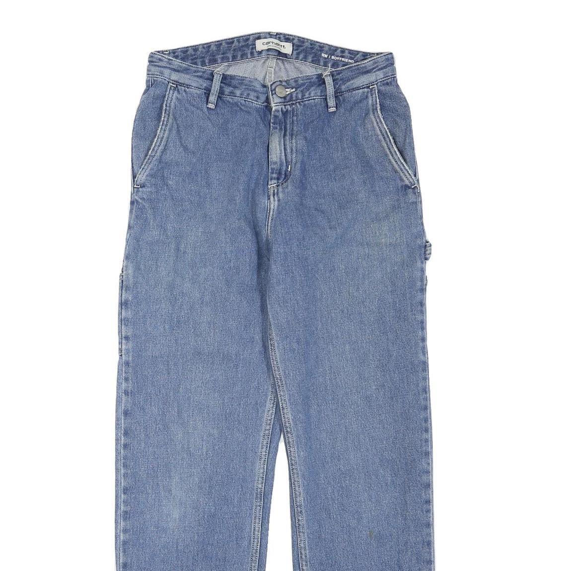 CARHARTT Womens Jeans Blue Regular Boyfriend Denim Medium W28 L28 Workwear