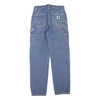 CARHARTT Womens Jeans Blue Regular Boyfriend Denim Medium W28 L28 Workwear