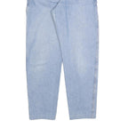 REVANCHE Womens Jeans Light Blue Regular Fit Straight Denim Rinse W28 L28