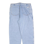 REVANCHE Womens Jeans Light Blue Regular Fit Straight Denim Rinse W28 L28