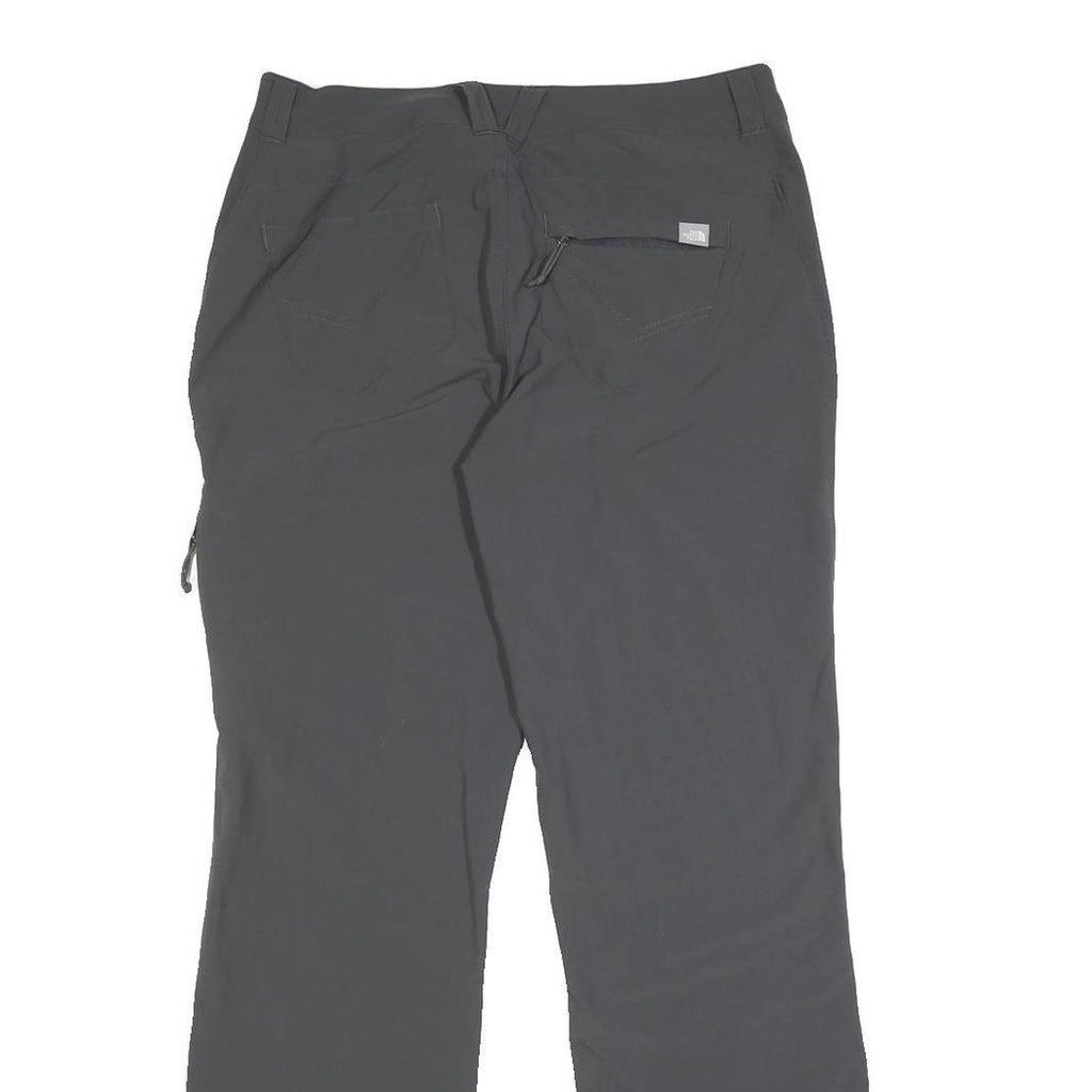 THE NORTH FACE Womens Nylon Black Regular Leg Trousers W30 L30 Outdoor Zip