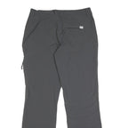 THE NORTH FACE Womens Nylon Black Regular Leg Trousers W30 L30 Outdoor Zip