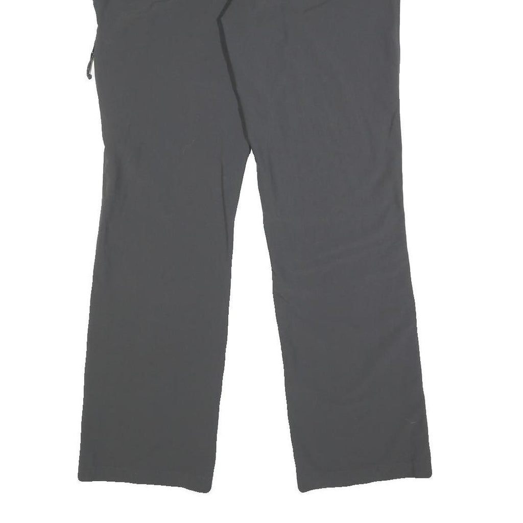 THE NORTH FACE Womens Nylon Black Regular Leg Trousers W30 L30 Outdoor Zip