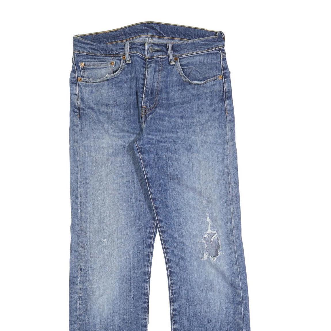 LEVI'S 751 Mens Jeans Blue Regular Straight Denim Medium W31 L32 Classic Fit