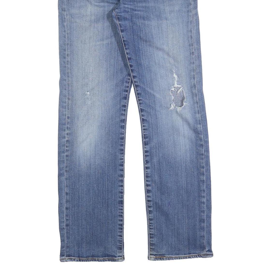 LEVI'S 751 Mens Jeans Blue Regular Straight Denim Medium W31 L32 Classic Fit