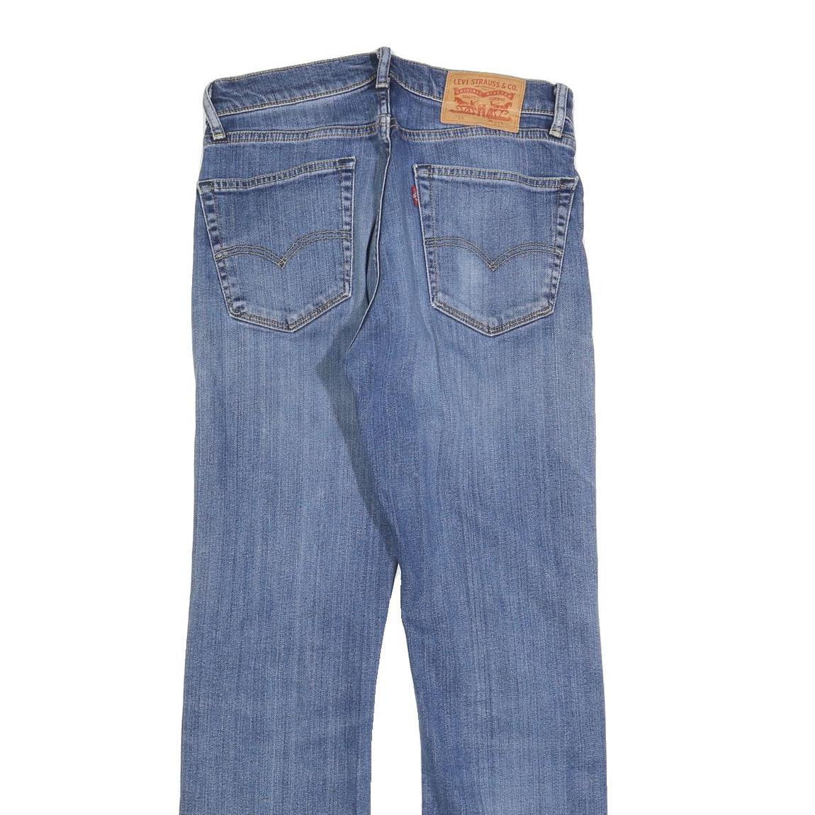 LEVI'S 751 Mens Jeans Blue Regular Straight Denim Medium W31 L32 Classic Fit