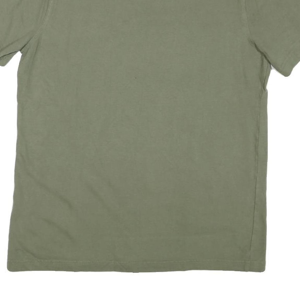 CHAMPION Mens Green Cotton Blend Graphic T-Shirt M Short Sleeve Crew Neck