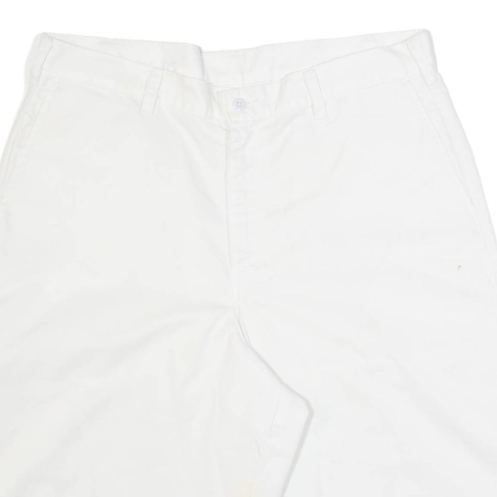 DICKIES Mens Workwear Shorts White XL W36