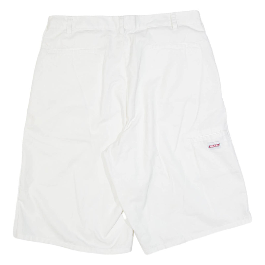 DICKIES Mens Workwear Shorts White XL W36