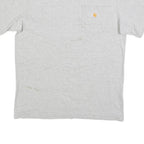 CARHARTT Mens Grey Pocket T-Shirt M Short Sleeve Crew Neck Workwear Casual