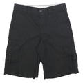 DICKIES Mens Black Cargo Shorts M W32 Workwear Casual Cotton Blend