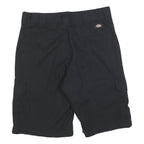 DICKIES Mens Black Cargo Shorts M W32 Workwear Casual Cotton Blend