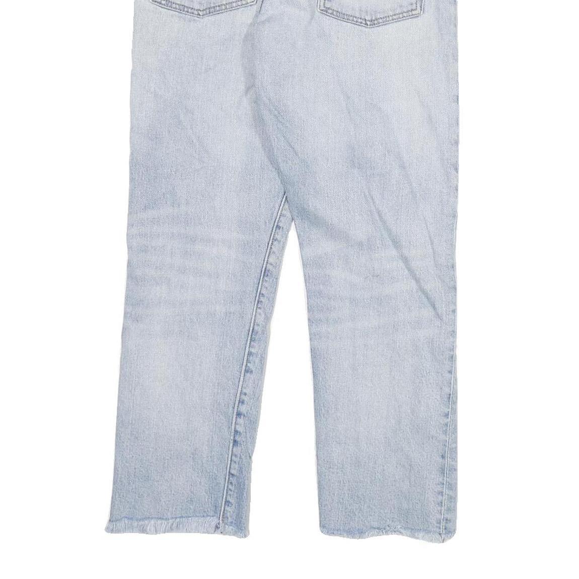 LEVI'S 501 Womens Jeans Blue Regular Straight Denim Light W29 L25 Classic Fit